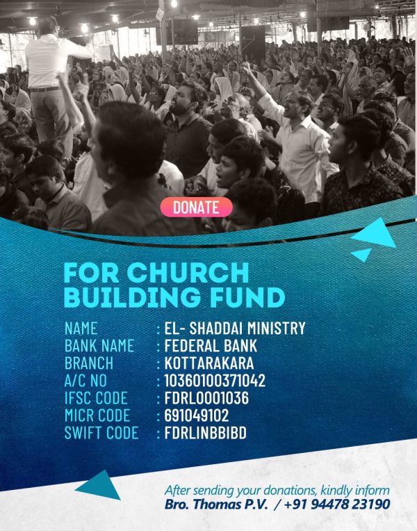Donate for Church Building Fund 02